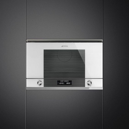 Встраиваемая микроволновая печь SMEG MP122B1 купить с доставкой по Москве и Московской области в интернет-магазине АваТехно