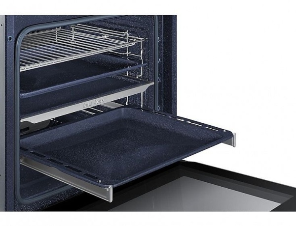 Духовой шкаф Samsung Dual Cook NV75N7546RS нержавеющая сталь купить с доставкой по Москве и Московской области в интернет-магазине АваТехно