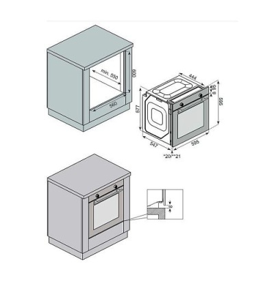 ДУХОВОЙ ШКАФ JACKY'S JO EW8638 купить с доставкой по Москве и Московской области в интернет-магазине АваТехно