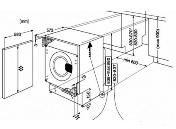 Стиральная машина WHIRLPOOL awoc7712 купить с доставкой по Москве и Московской области в интернет-магазине АваТехно