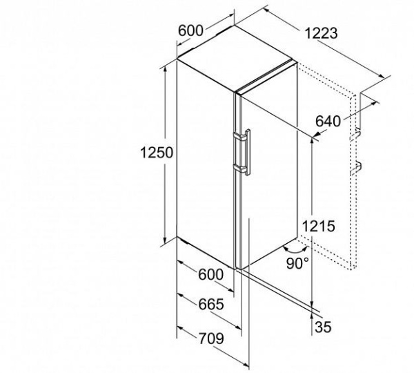 Морозильник LIEBHERR B 2830 купить с доставкой по Москве и Московской области в интернет-магазине АваТехно