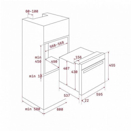 Духовой шкаф TEKA HLC 8400 LONDON BRICK (111130006) купить с доставкой по Москве и Московской области в интернет-магазине АваТехно