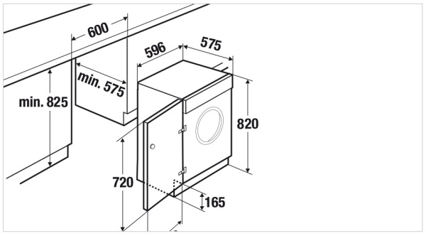 Стирально-сушильная машина KUPPERSBUSCH WT 6800.0 i купить с доставкой по Москве и Московской области в интернет-магазине АваТехно