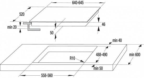 Индукционная стеклокерамич. панель Gorenje GIS 68 XC купить с доставкой по Москве и Московской области в интернет-магазине АваТехно