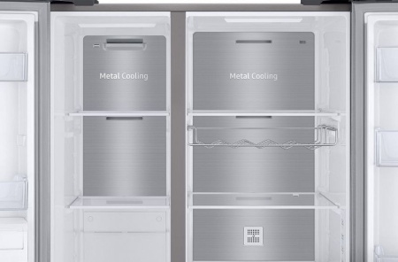 Холодильник Samsung RS63R5591SL нержавеющая сталь купить с доставкой по Москве и Московской области в интернет-магазине АваТехно
