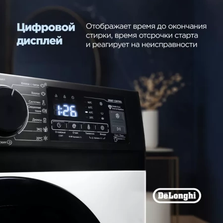 Стиральная машина DeLonghi JULIA L 724 VI купить с доставкой по Москве и Московской области в интернет-магазине АваТехно