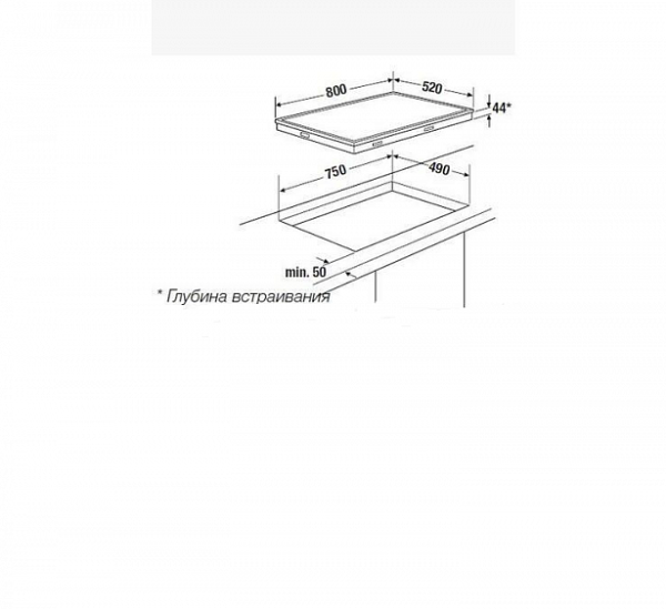Поверхность KUPPERSBUSCH eke8342.2ed купить с доставкой по Москве и Московской области в интернет-магазине АваТехно