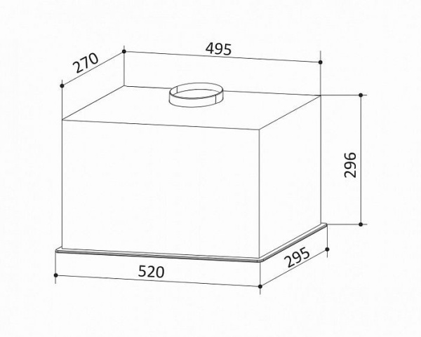 Вытяжка EXITEQ EX-1236 black купить с доставкой по Москве и Московской области в интернет-магазине АваТехно