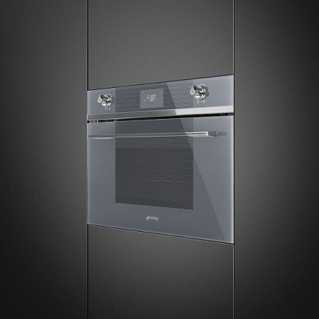 Микроволновая печь SMEG SF4101MS купить с доставкой по Москве и Московской области в интернет-магазине АваТехно