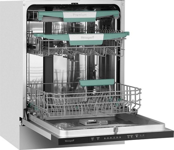 Встраиваемая осудомоечная машина WEISSGAUFF BDW 6150 купить с доставкой по Москве и Московской области в интернет-магазине АваТехно