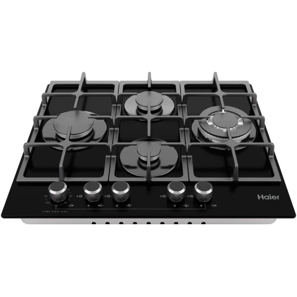 Газовая варочная панель Haier HHX-G64CWMB купить с доставкой по Москве и Московской области в интернет-магазине АваТехно