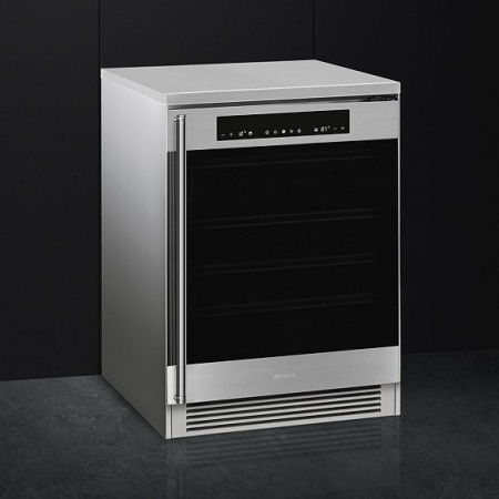 Винный шкаф SMEG CVF338X купить с доставкой по Москве и Московской области в интернет-магазине АваТехно