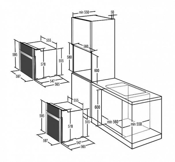 Духовой шкаф GORENJE bo 5330 mg купить с доставкой по Москве и Московской области в интернет-магазине АваТехно