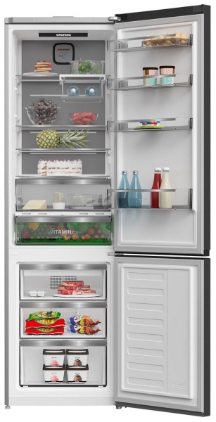 Двухкамерный холодильник Grundig GKPN66930 LBW купить с доставкой по Москве и Московской области в интернет-магазине АваТехно