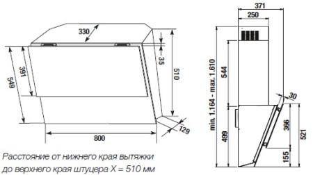 Вытяжка Kuppersbusch DW 8300.0 S купить с доставкой по Москве и Московской области в интернет-магазине АваТехно