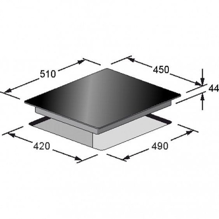 Электрическая варочная поверхность Kaiser KCT 4745 F купить с доставкой по Москве и Московской области в интернет-магазине АваТехно