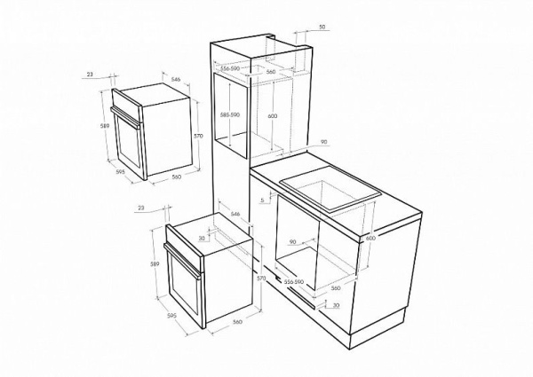 Электрический духовой шкаф MAUNFELD meoc.674s2 (цвет нержавеющая сталь) купить с доставкой по Москве и Московской области в интернет-магазине АваТехно