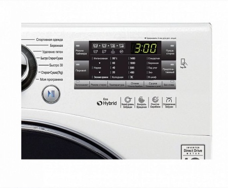 Стиральная машина с фронтальной загрузкой LG FH4A8JDH2N купить с доставкой по Москве и Московской области в интернет-магазине АваТехно
