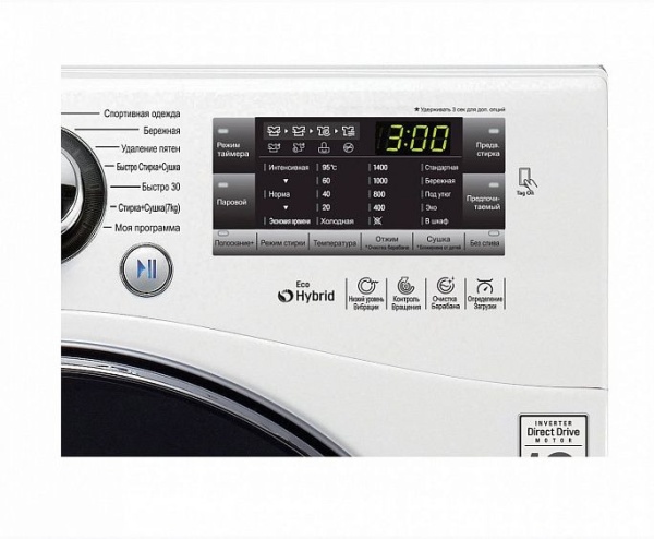 Стиральная машина с фронтальной загрузкой LG FH4A8JDH2N купить с доставкой по Москве и Московской области в интернет-магазине АваТехно