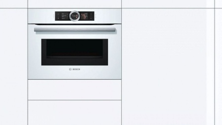 Электрический духовой шкаф BOSCH CMG 6764W1 купить с доставкой по Москве и Московской области в интернет-магазине АваТехно