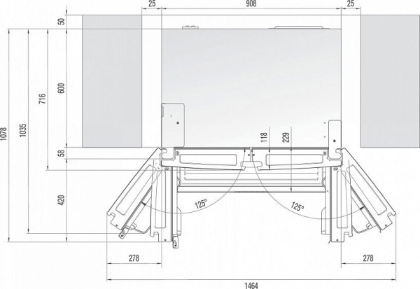 Холодильник GORENJE NRM9181UX купить с доставкой по Москве и Московской области в интернет-магазине АваТехно