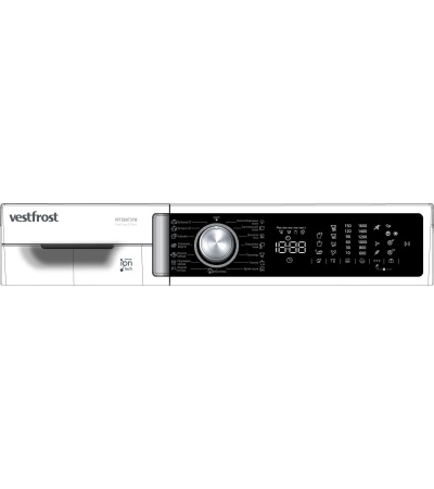 Комплект стиральной и сушильной машины Vestfrost VFTD8HT31W + VFC814T30W + соединительный кит с выдвижной полкой купить с доставкой по Москве и Московской области в интернет-магазине АваТехно