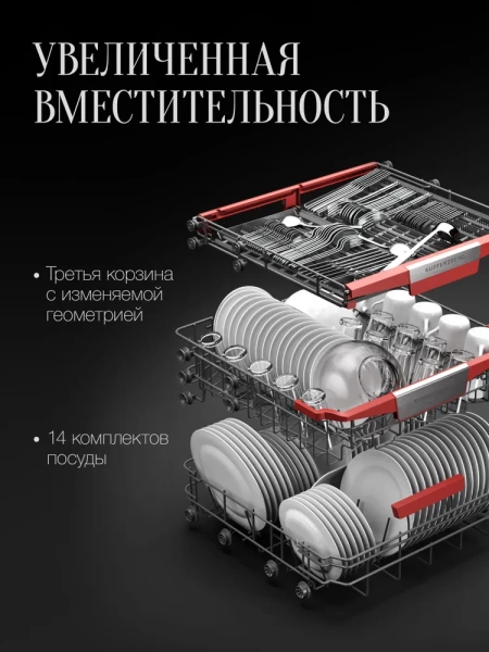 Посудомоечная машина Kuppersberg GSM 6074 купить с доставкой по Москве и Московской области в интернет-магазине АваТехно