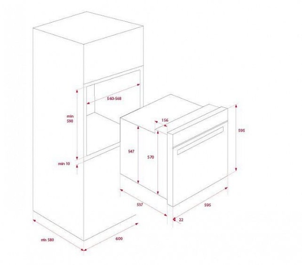 Духовой шкаф TEKA HLB 830 STAINLESS STEEL (41560062) купить с доставкой по Москве и Московской области в интернет-магазине АваТехно