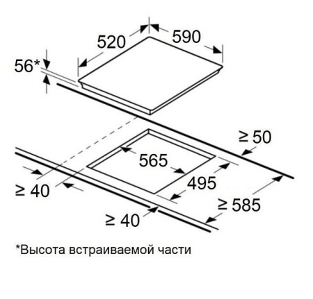 Встраиваемая индукционная варочная панель Maunfeld CVI594SF2WH купить с доставкой по Москве и Московской области в интернет-магазине АваТехно