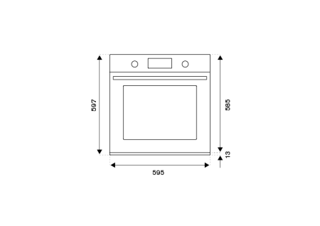 Духовой шкаф BERTAZZONI F6011PROELX купить с доставкой по Москве и Московской области в интернет-магазине АваТехно