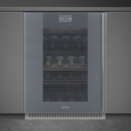 Встраиваемый винный шкаф SMEG CVI138LWS2 купить с доставкой по Москве и Московской области в интернет-магазине АваТехно