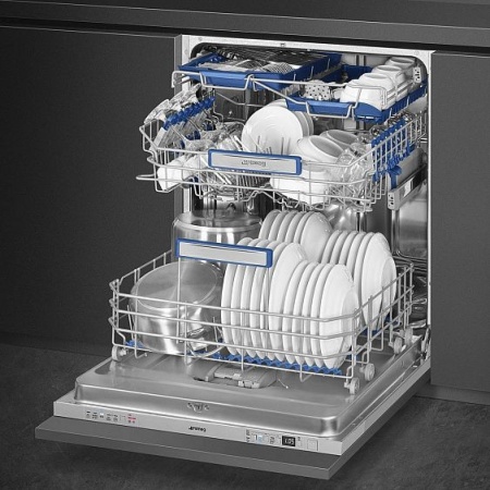 Посудомоечная машина SMEG STL67339L купить с доставкой по Москве и Московской области в интернет-магазине АваТехно