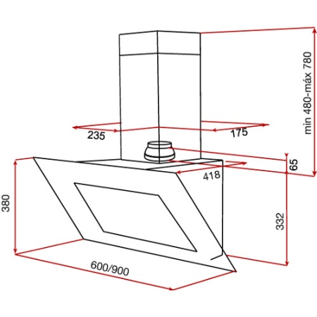 Вытяжка TEKA DVT 980 W (40483542) купить с доставкой по Москве и Московской области в интернет-магазине АваТехно