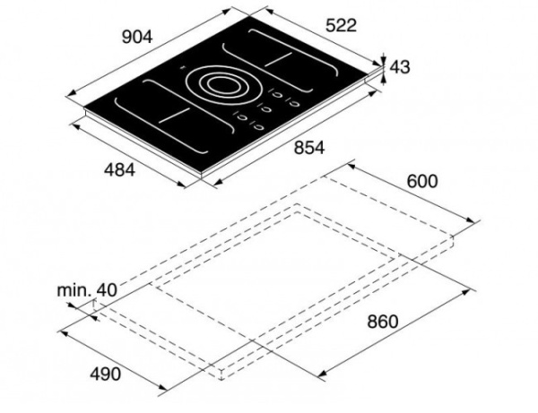 Поверхность ASKO hi1994 g купить с доставкой по Москве и Московской области в интернет-магазине АваТехно