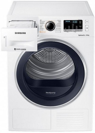Сушильная машина SAMSUNG DV90M5200QW купить с доставкой по Москве и Московской области в интернет-магазине АваТехно