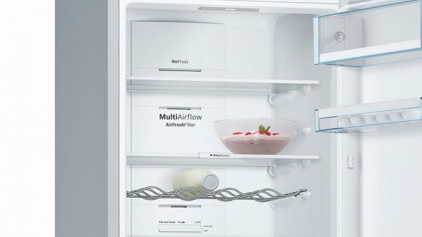 Холодильник Bosch KGN36ML3A серебристый купить с доставкой по Москве и Московской области в интернет-магазине АваТехно