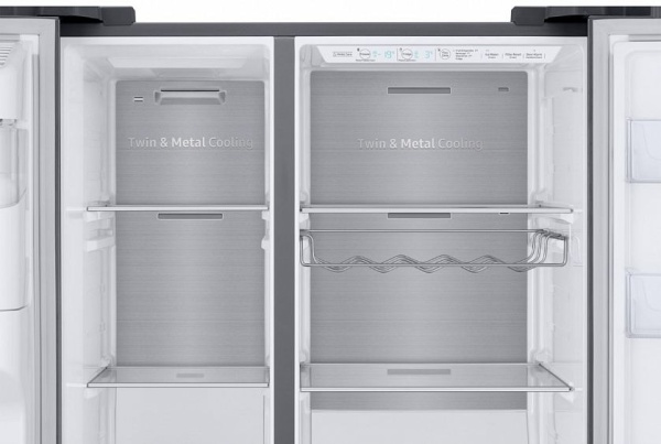 Холодильник Side by Side Samsung RS68N8671SL нержавеющая сталь купить с доставкой по Москве и Московской области в интернет-магазине АваТехно