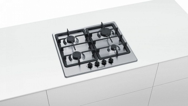 Газовая варочная панель BOSCH PGP6B5B90R купить с доставкой по Москве и Московской области в интернет-магазине АваТехно