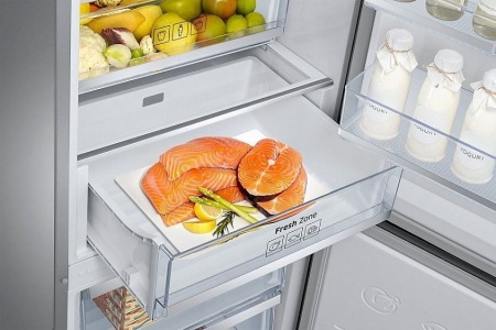 Холодильник Samsung RB36J8035SR нержавеющая сталь купить с доставкой по Москве и Московской области в интернет-магазине АваТехно