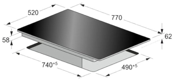Встраиваемая электрическая варочная панель Kaiser KCT 7795 FI RotEm купить с доставкой по Москве и Московской области в интернет-магазине АваТехно