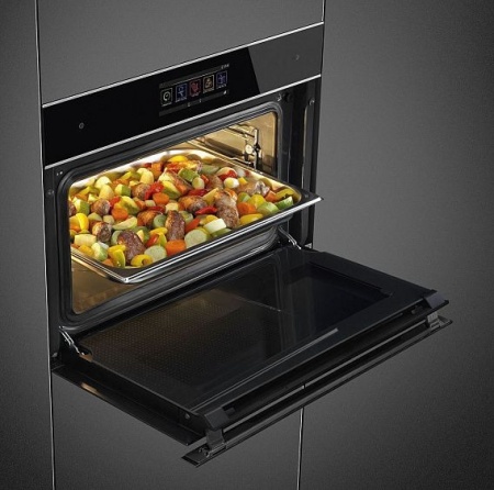 Духовой шкаф SMEG SF4606WVCPNX купить с доставкой по Москве и Московской области в интернет-магазине АваТехно