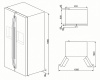 Холодильник SMEG sbs63ned купить с доставкой по Москве и Московской области в интернет-магазине АваТехно