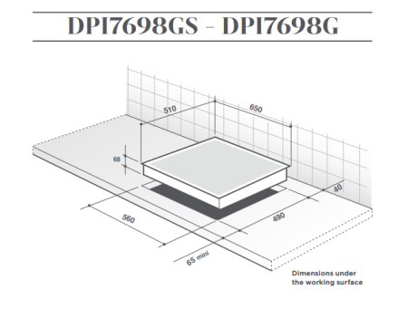 Варочная поверхность DE DIETRICH DPI7698GS купить с доставкой по Москве и Московской области в интернет-магазине АваТехно