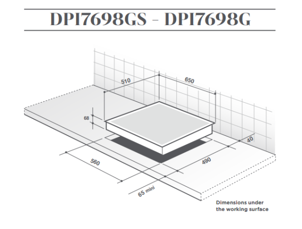 Варочная поверхность DE DIETRICH DPI7698GS купить в Москве цена в интернет-магазине АваТехно