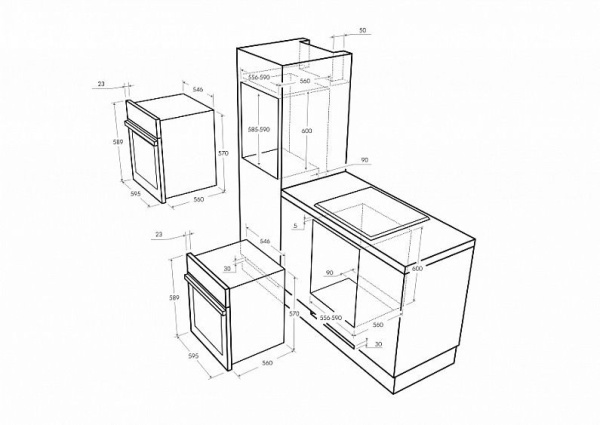 Духовой шкаф Maunfeld MEOFE 676 RILBTMS купить с доставкой по Москве и Московской области в интернет-магазине АваТехно